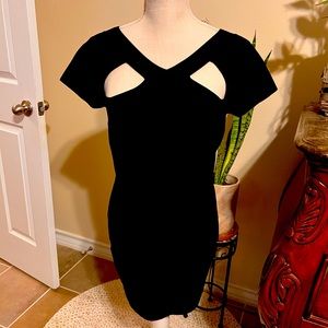 BCBG mini dress - black - excellent condition